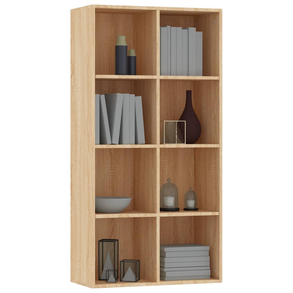 Bokhylle Sonoma Eik 66x30x130 cm