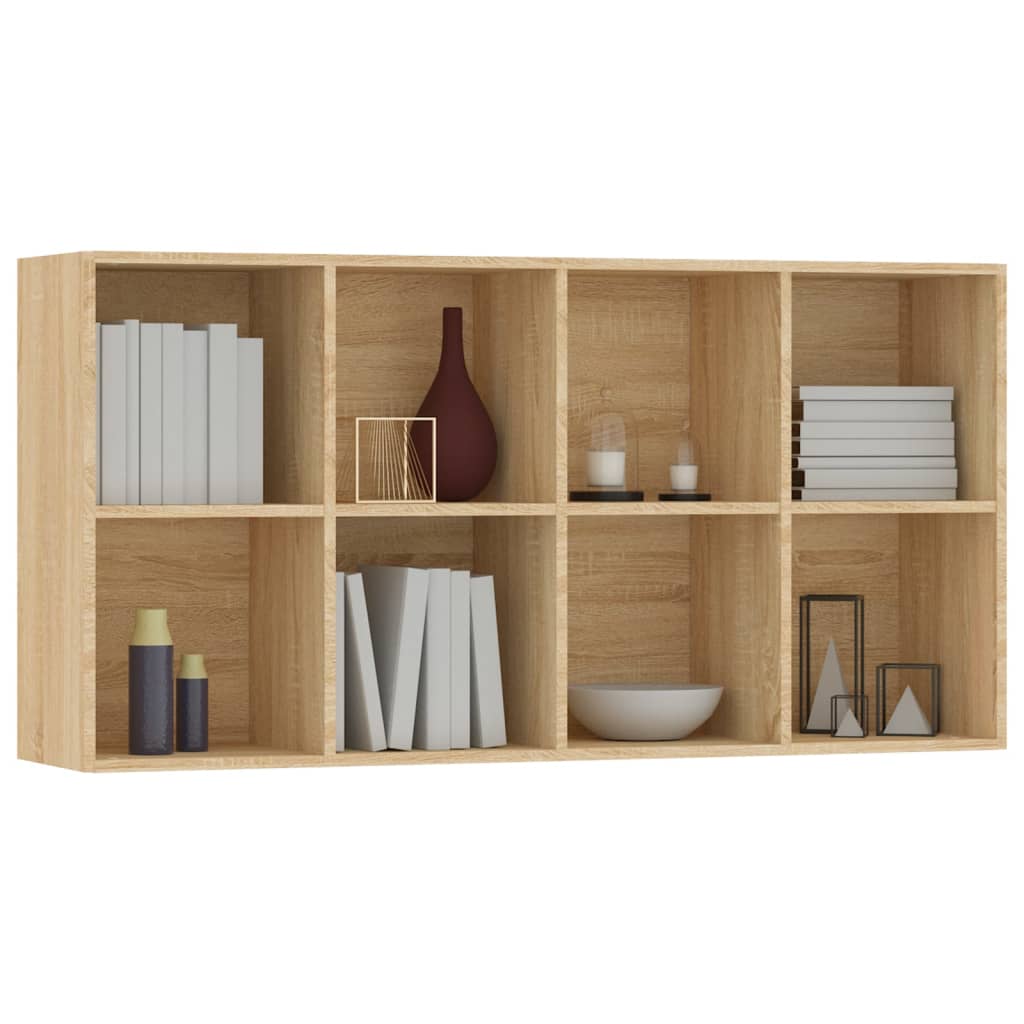 Bokhylle Sonoma Eik 66x30x130 cm