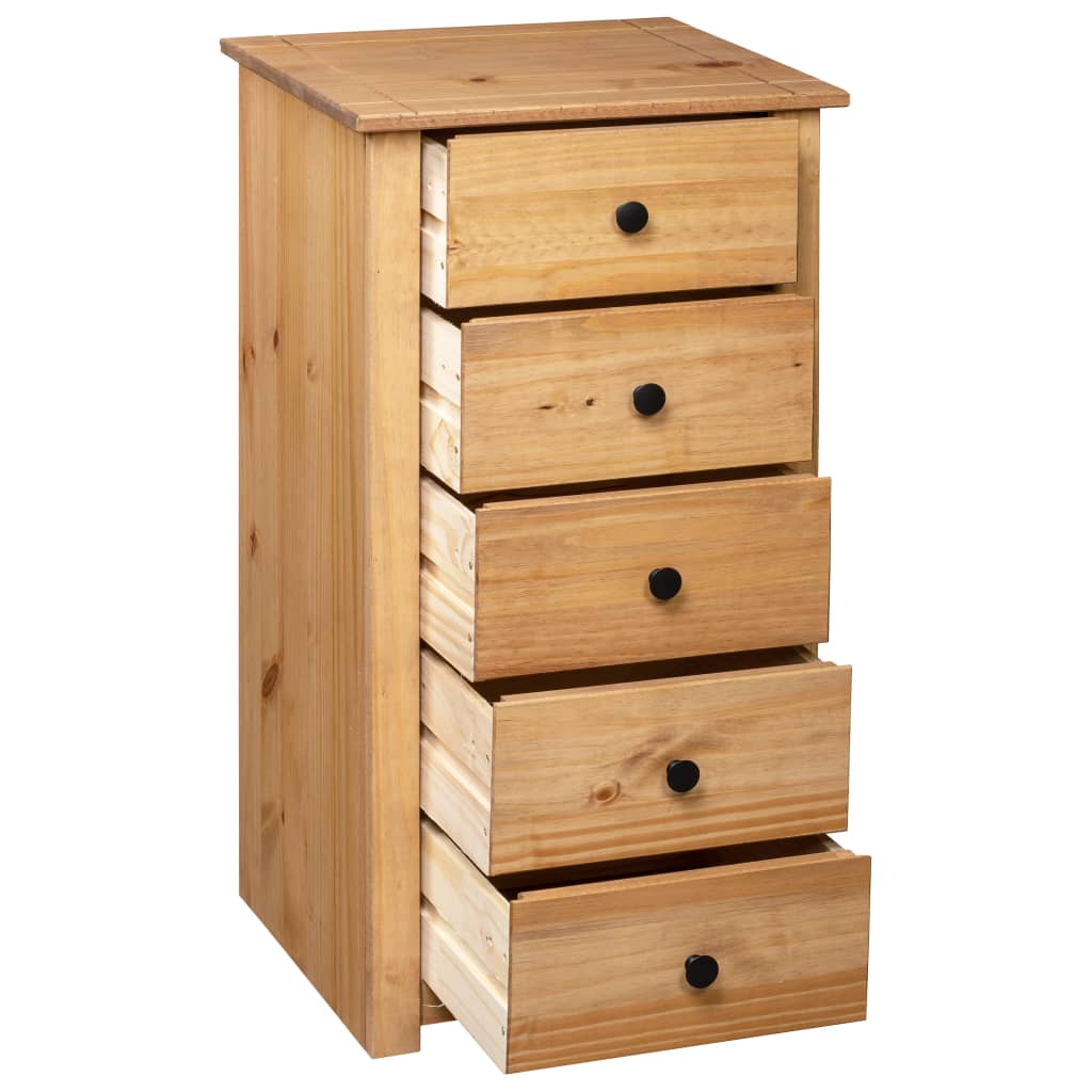 Kommode Treheltre furu 46x40x89 cm Panama Range