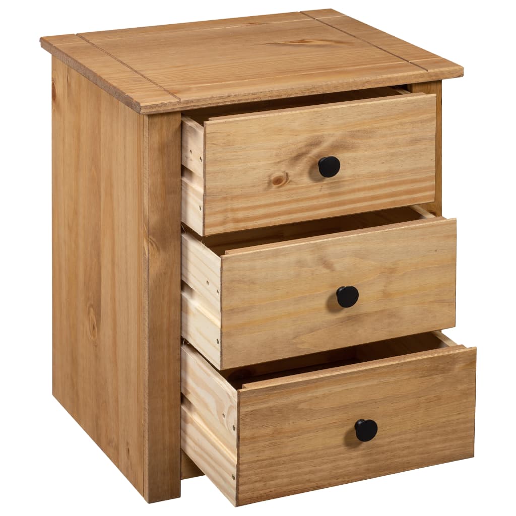 Nattbord Sengbord Tre 46x40x57 cm furu Panama Range