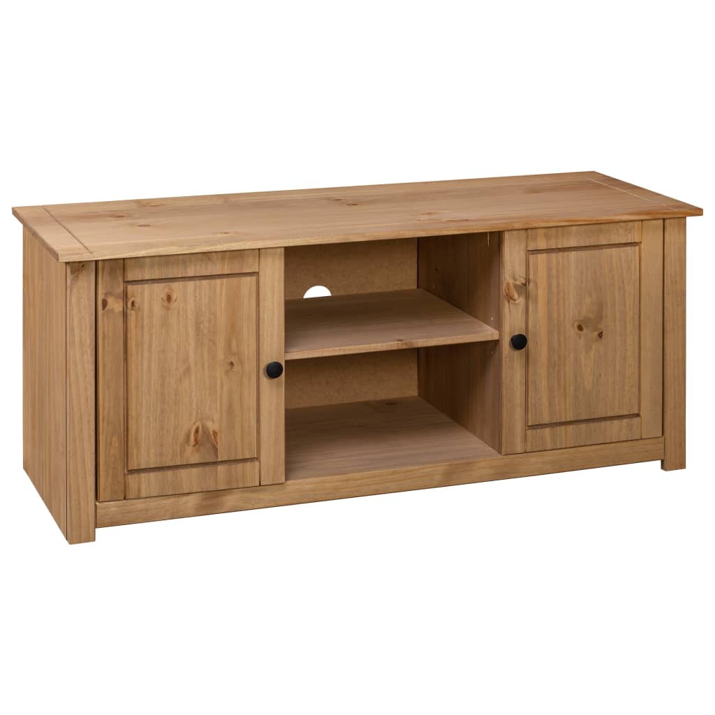 TV-Møbel Tre TV-benk heltre furu 120x40x50 cm Panama Range