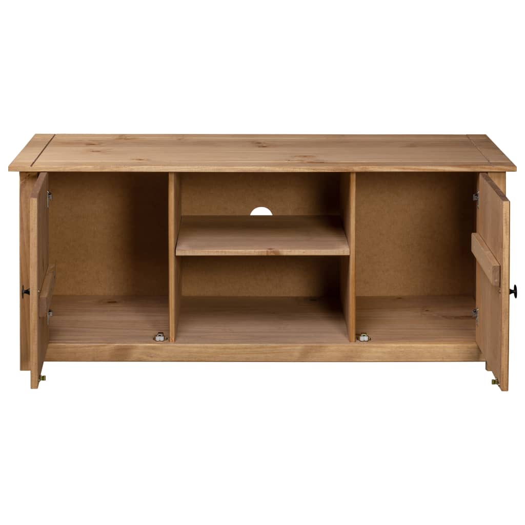 TV-Møbel Tre TV-benk heltre furu 120x40x50 cm Panama Range