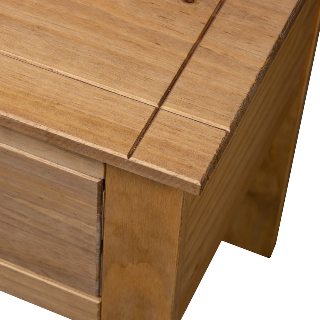 Nattbord Sengbord Tre heltre furu 46x40x57 cm Panama Range