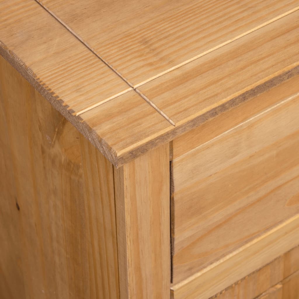 Skjenk Tre 135x40x80 cm heltre furu Panama Range
