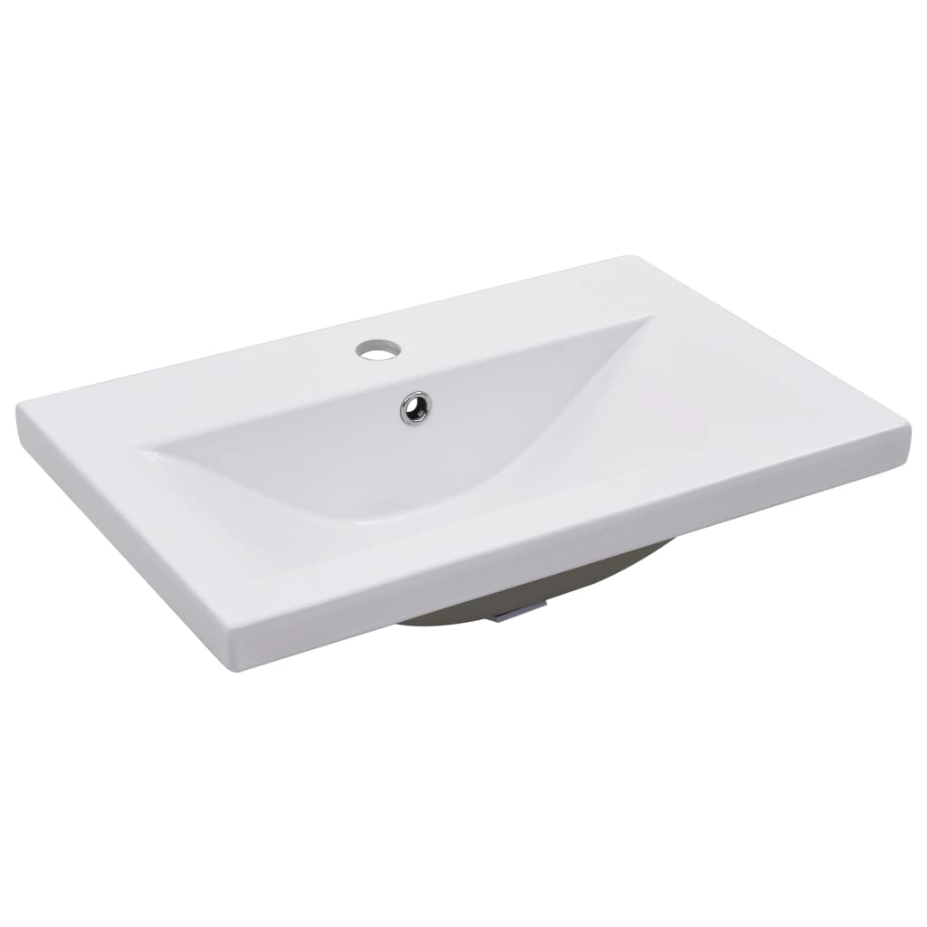 Baderomservant Innebygd 61x39,5x18,5 cm keramisk hvit