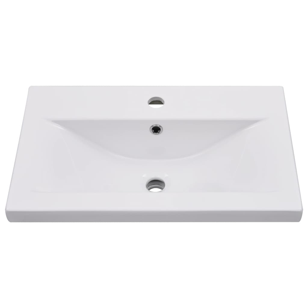 Baderomservant Innebygd 61x39,5x18,5 cm keramisk hvit