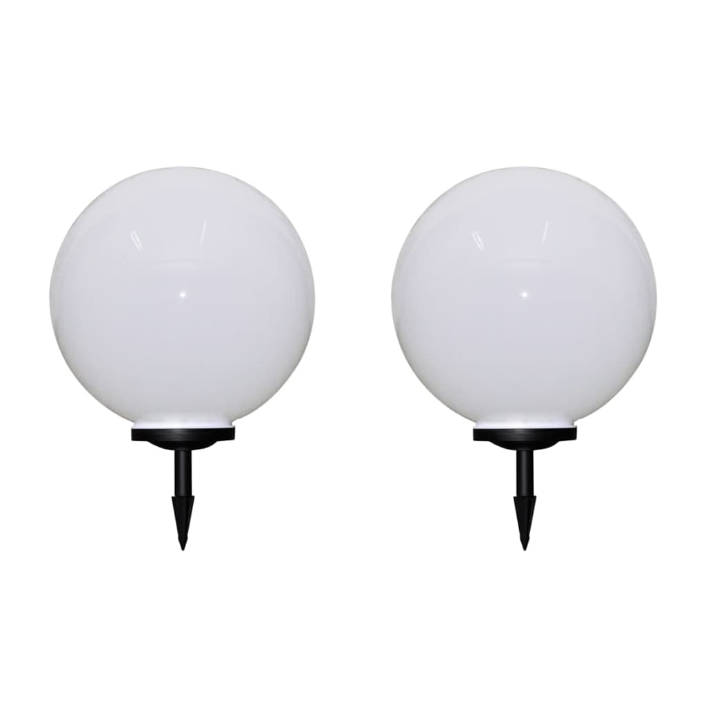 Hagebelysning Mark El. LED-lamper for hagesti 2 stk 50 cm med jordpinne