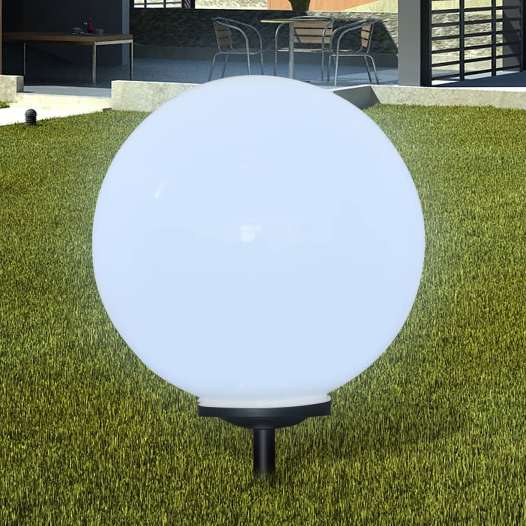 Hagebelysning Mark El. LED-lamper for hagesti 2 stk 50 cm med jordpinne