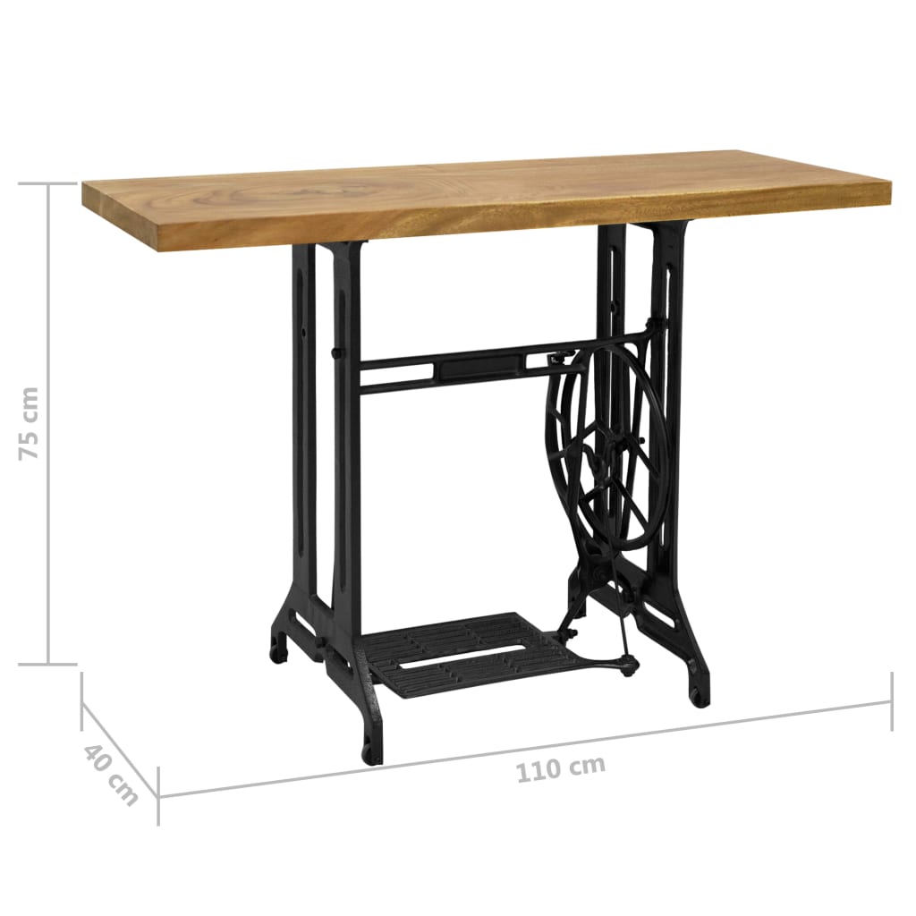 Avlastningsbord konsollbord DIV. symaskin 110x40x75 cm