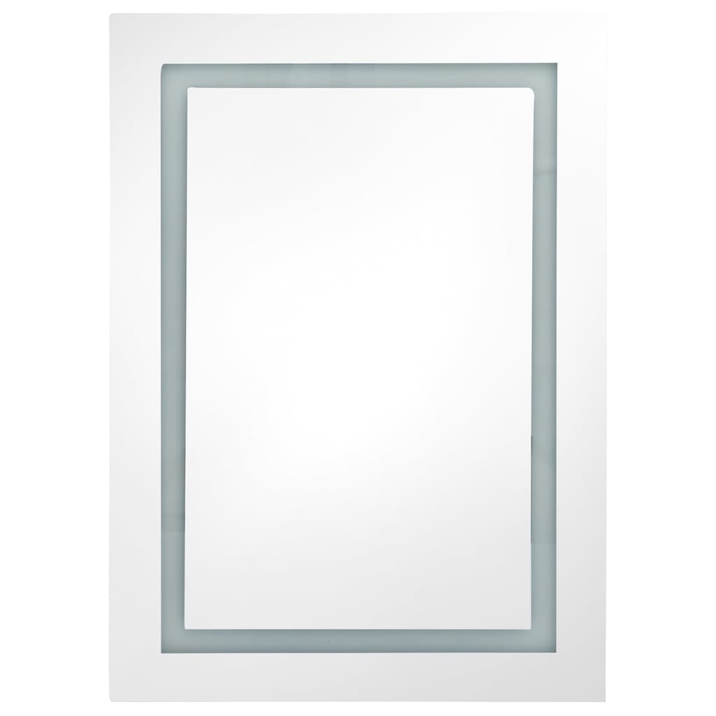 Baderomsspeil LED Speilskap til bad 50x13x70 cm