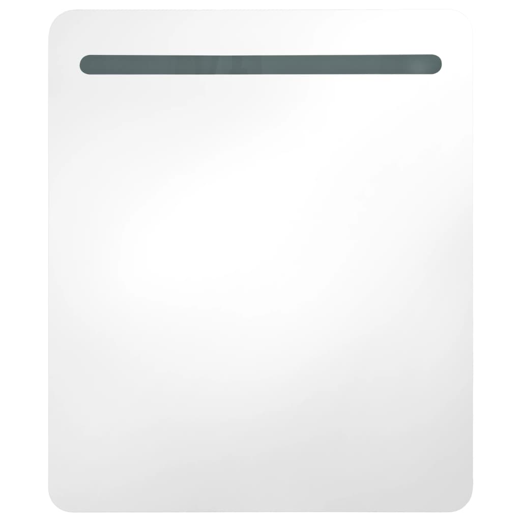 Baderomsspeil LED Speilskap til bad 68x9x80 cm