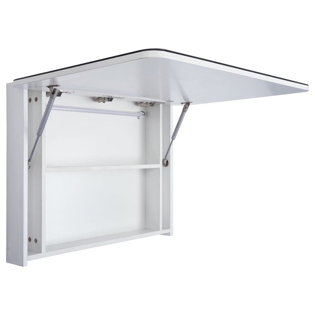 Baderomsspeil LED Speilskap til bad 80x9,5x55 cm