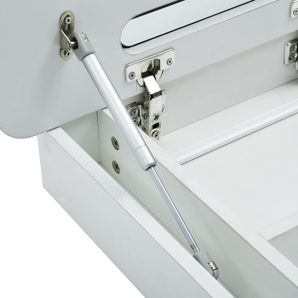 Baderomsspeil LED Speilskap til bad 80x9,5x55 cm