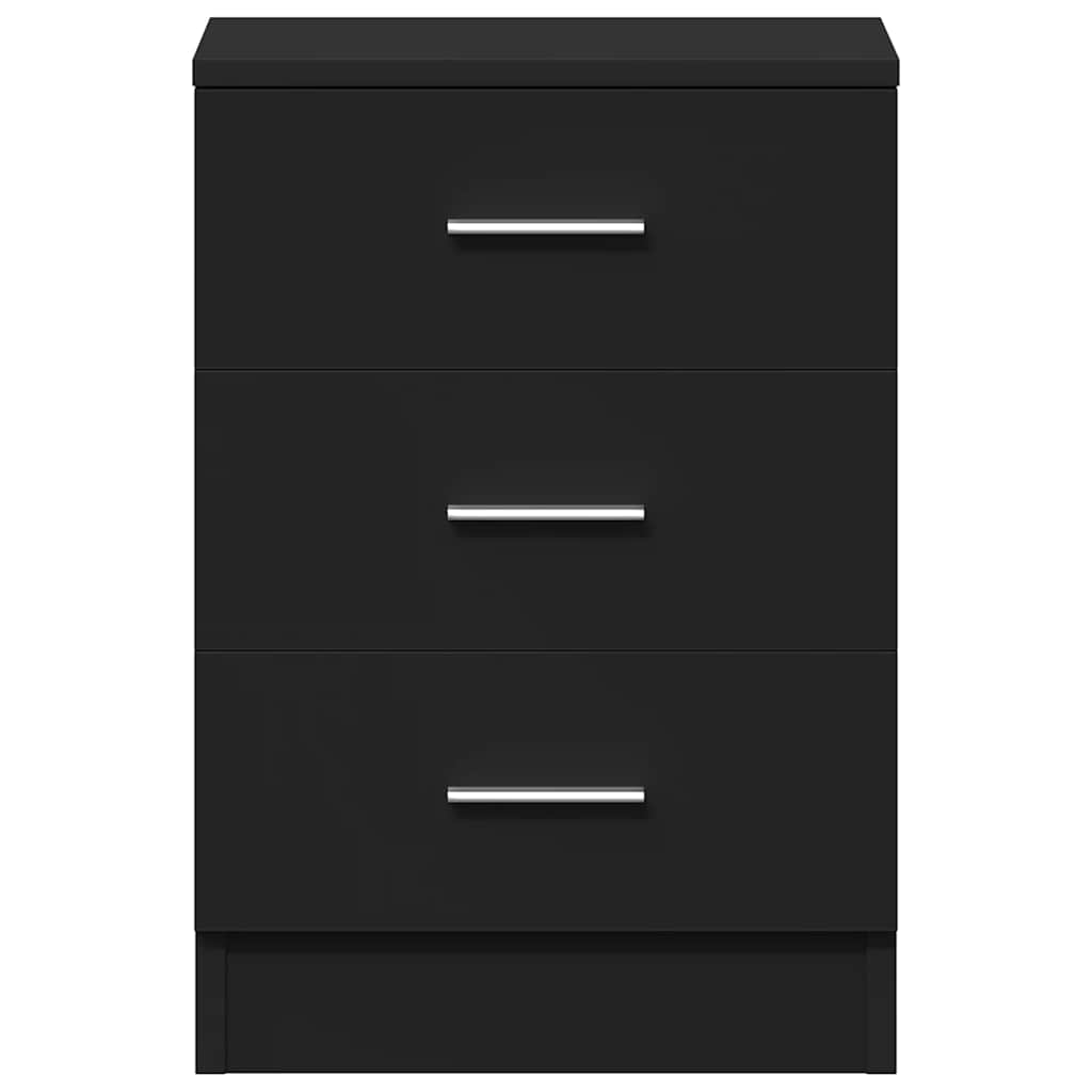 Nattbord Sengbord Svart 38x35x56 cm