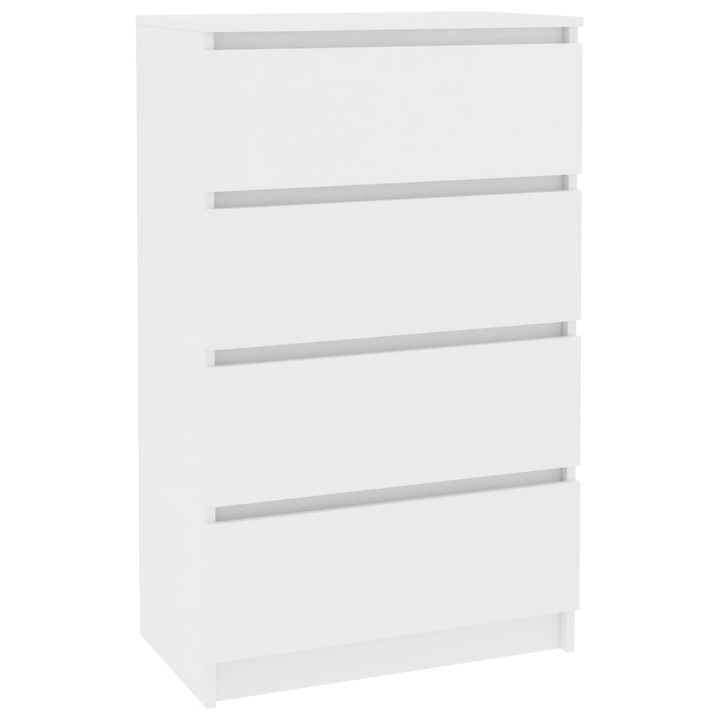 Kommode Hvit 60x35x98,5 cm