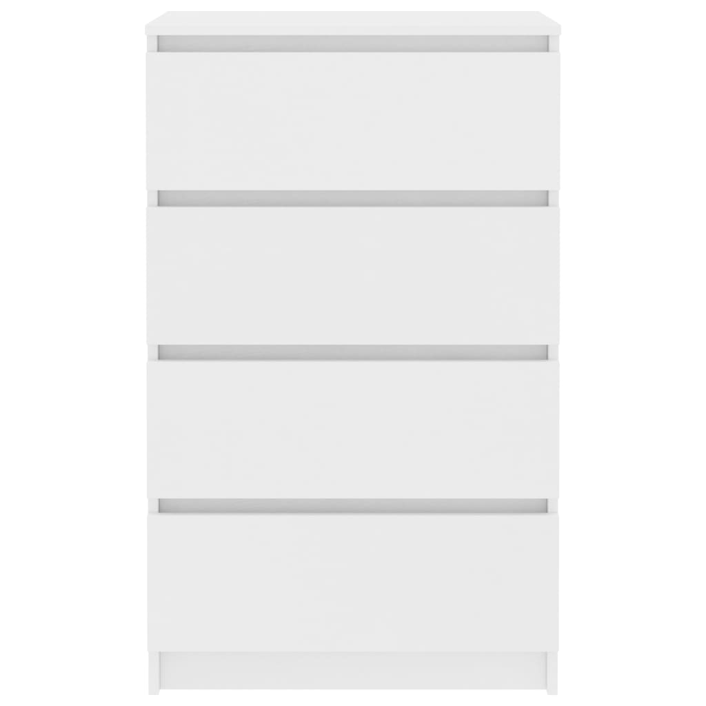 Kommode Hvit 60x35x98,5 cm
