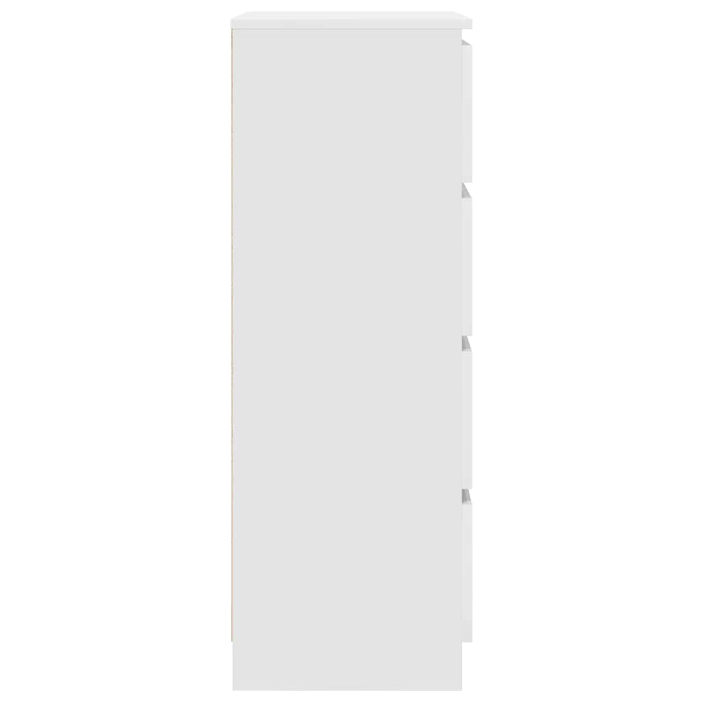 Kommode Hvit 60x35x98,5 cm