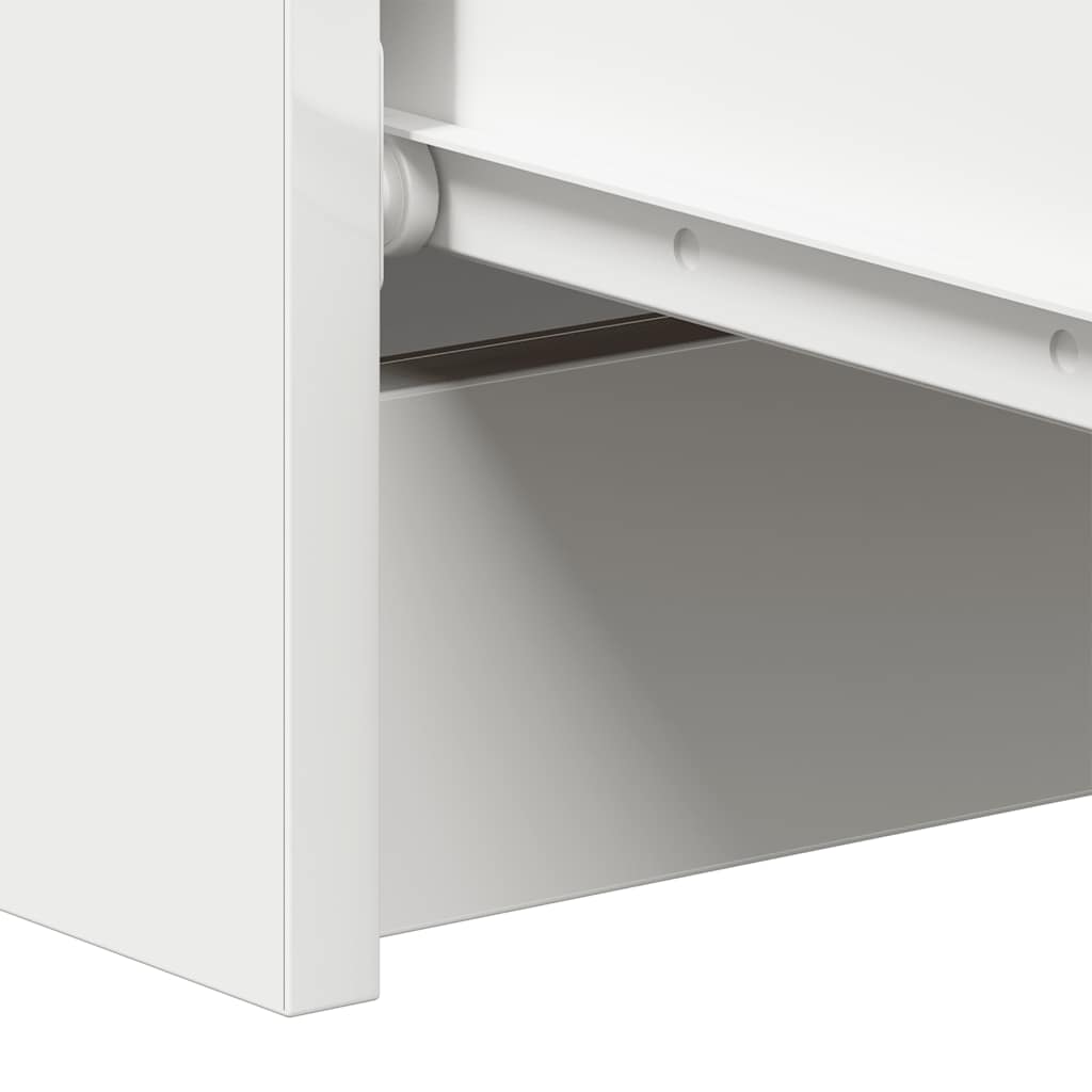 Kommode Hvit 60x35x98,5 cm