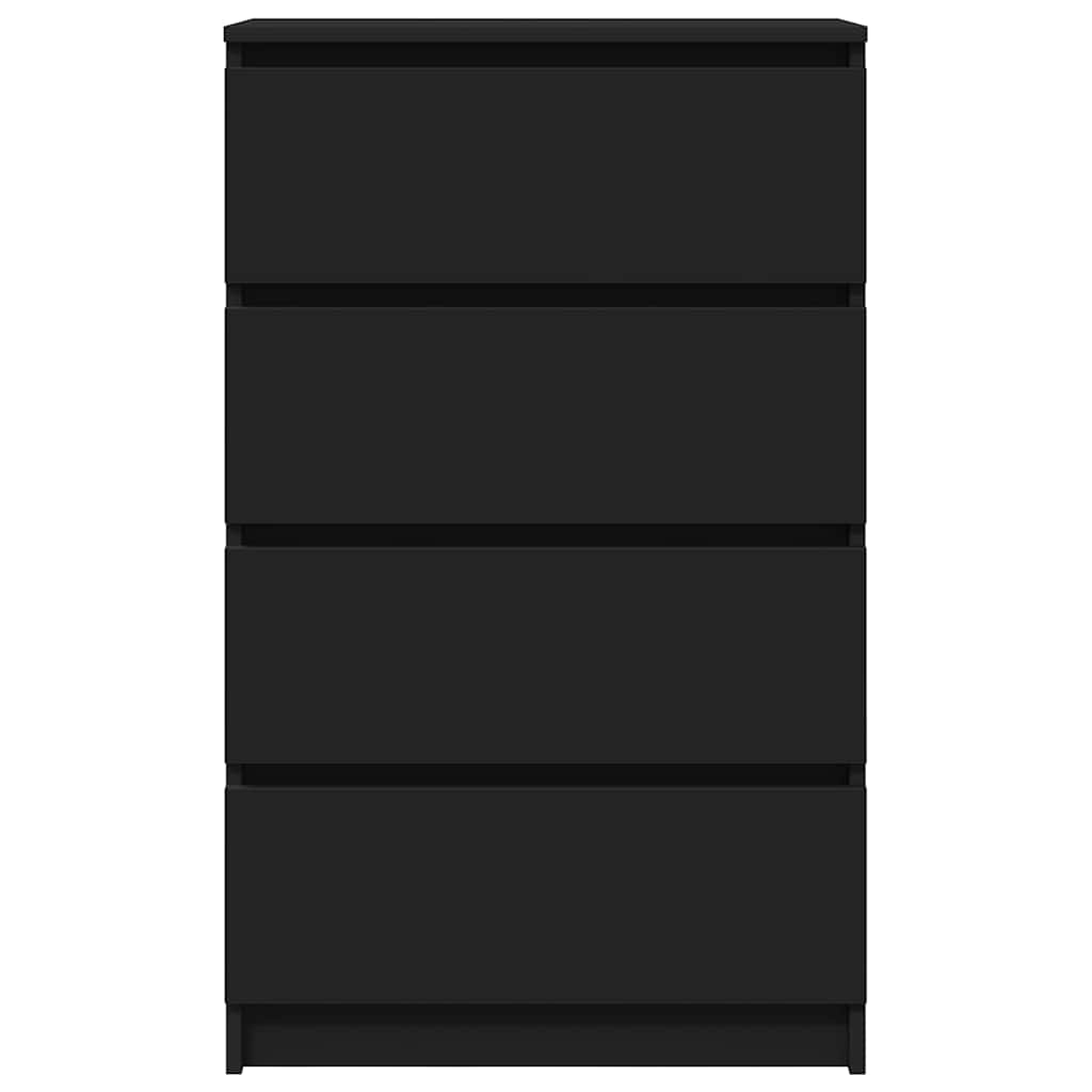 Kommode Svart 60x35x98,5 cm