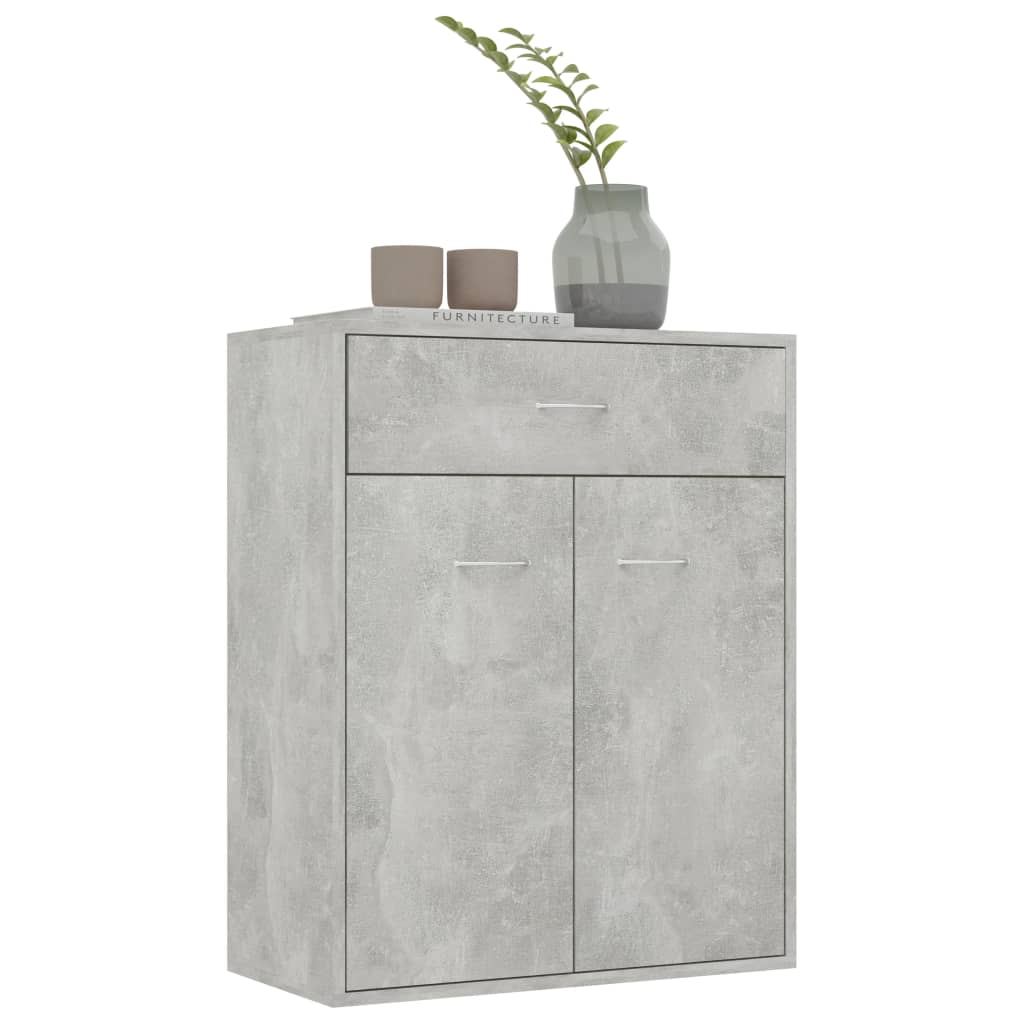 Skjenk Betonggrå 60x30x75 cm