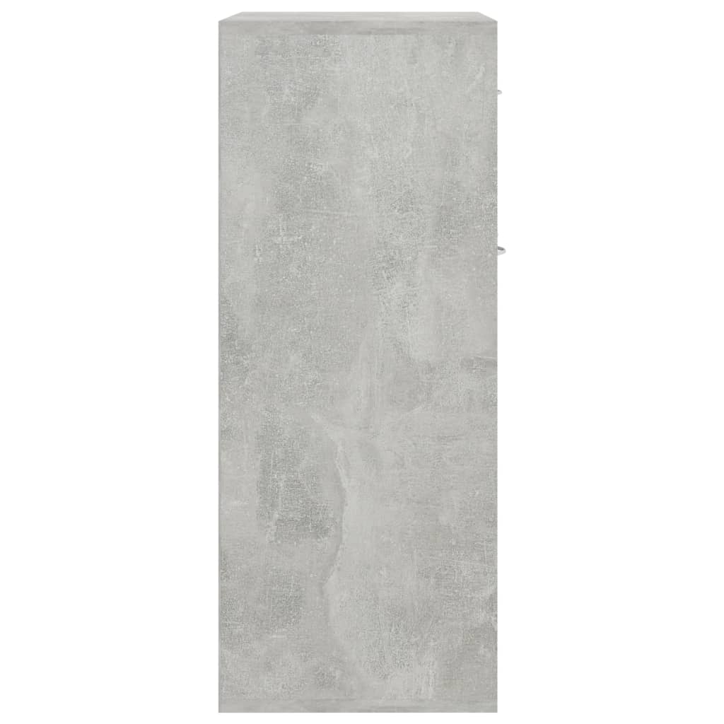 Skjenk Betonggrå 60x30x75 cm