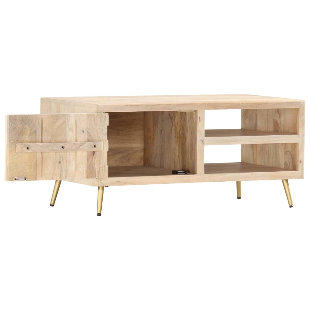 Salongbord Sofabord Tre Heltre Mango 90x45x40 cm