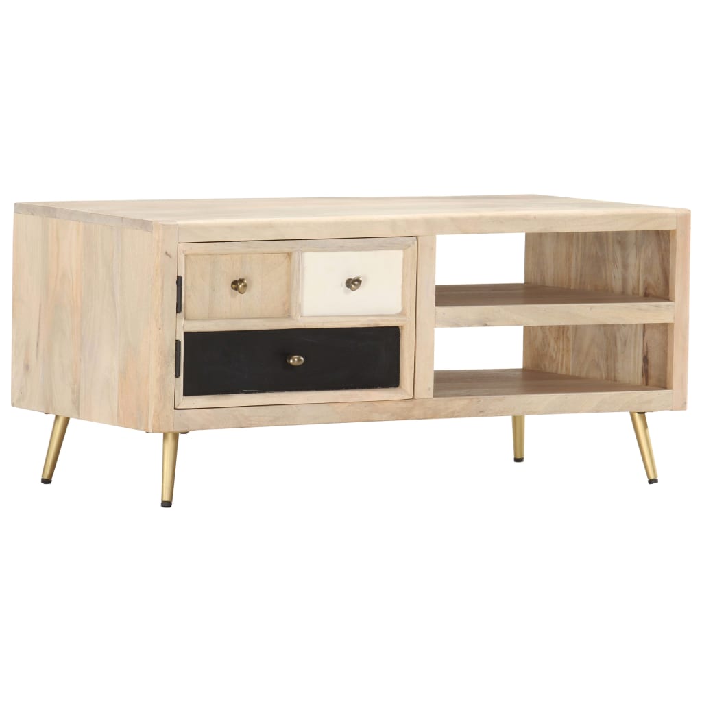 Salongbord Sofabord Tre Heltre Mango 90x45x40 cm
