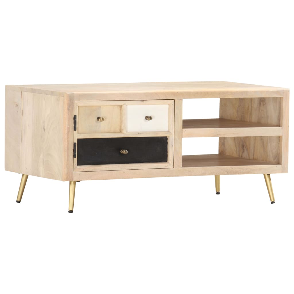 Salongbord Sofabord Tre Heltre Mango 90x45x40 cm