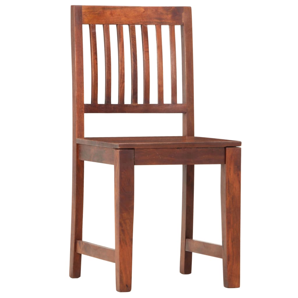 Spisestoler 4 stk heltre mango