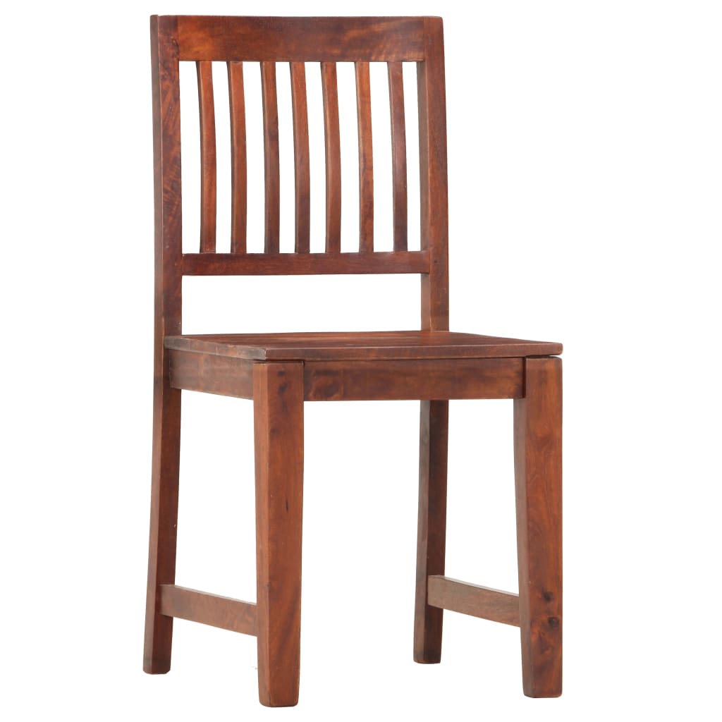 Spisestoler 4 stk heltre mango