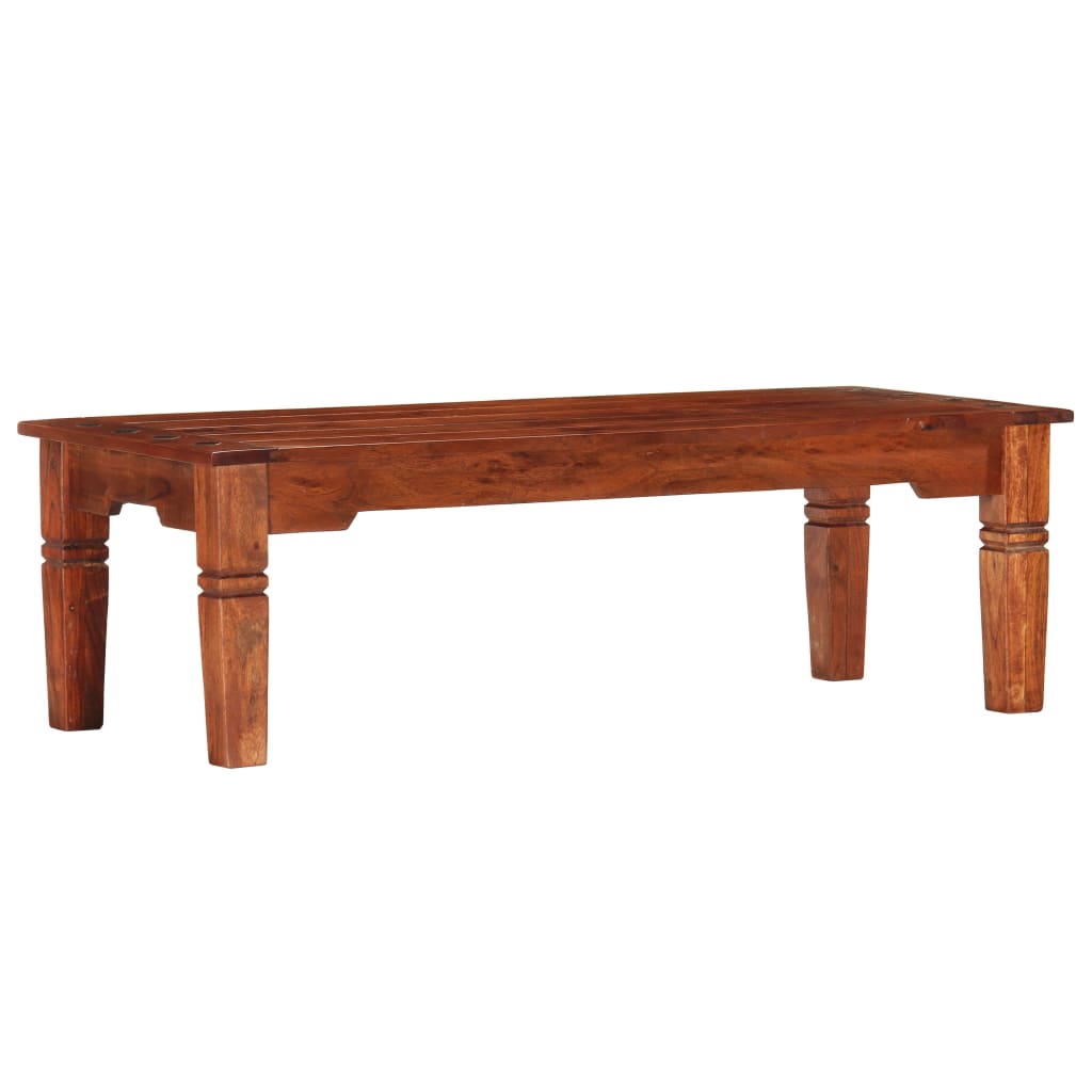 Salongbord Sofabord Tre 110x50x35 cm heltre akasie