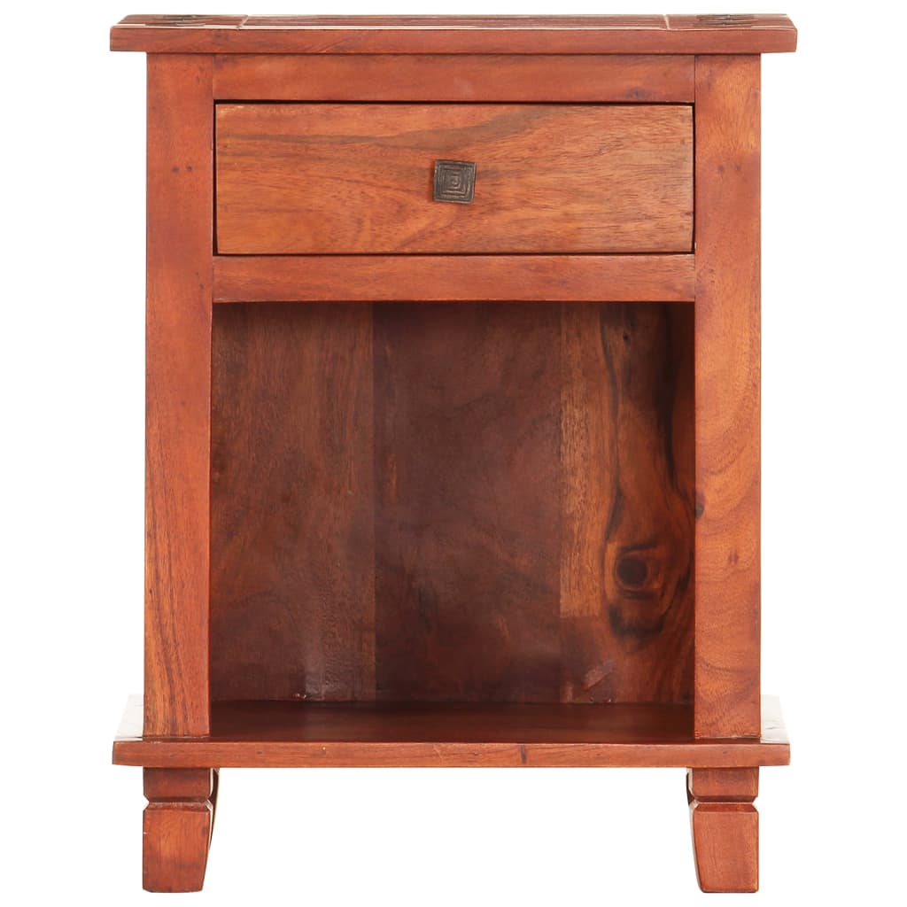 Nattbord Sengbord Tre 40x30x50 cm heltre akasie