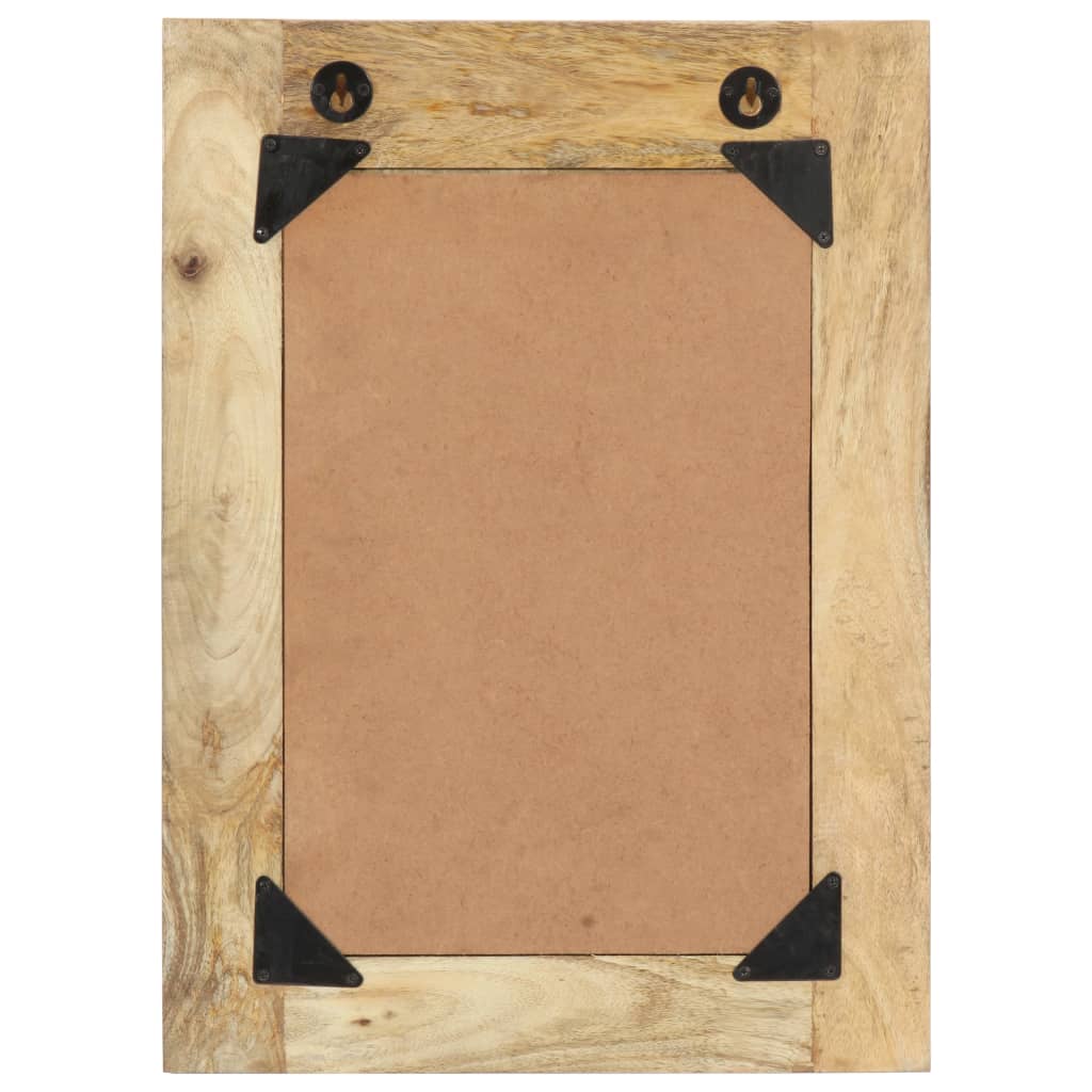 Veggspeil Håndmalt speil 40x55 cm heltre mango