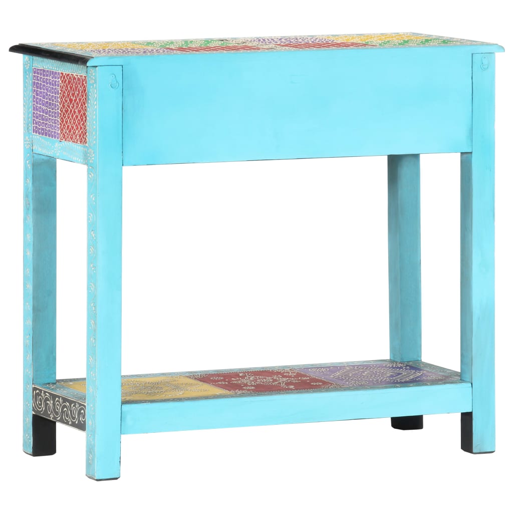 Avlastningsbord Konsollbord Tre Håndmalt 80x35x75 cm heltre mango