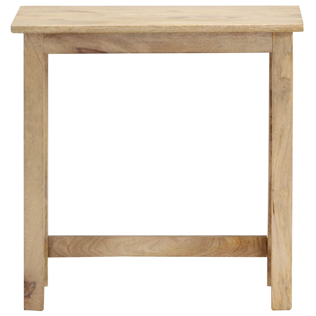 Sidebord Tre Stablebord 3 stk heltre mango