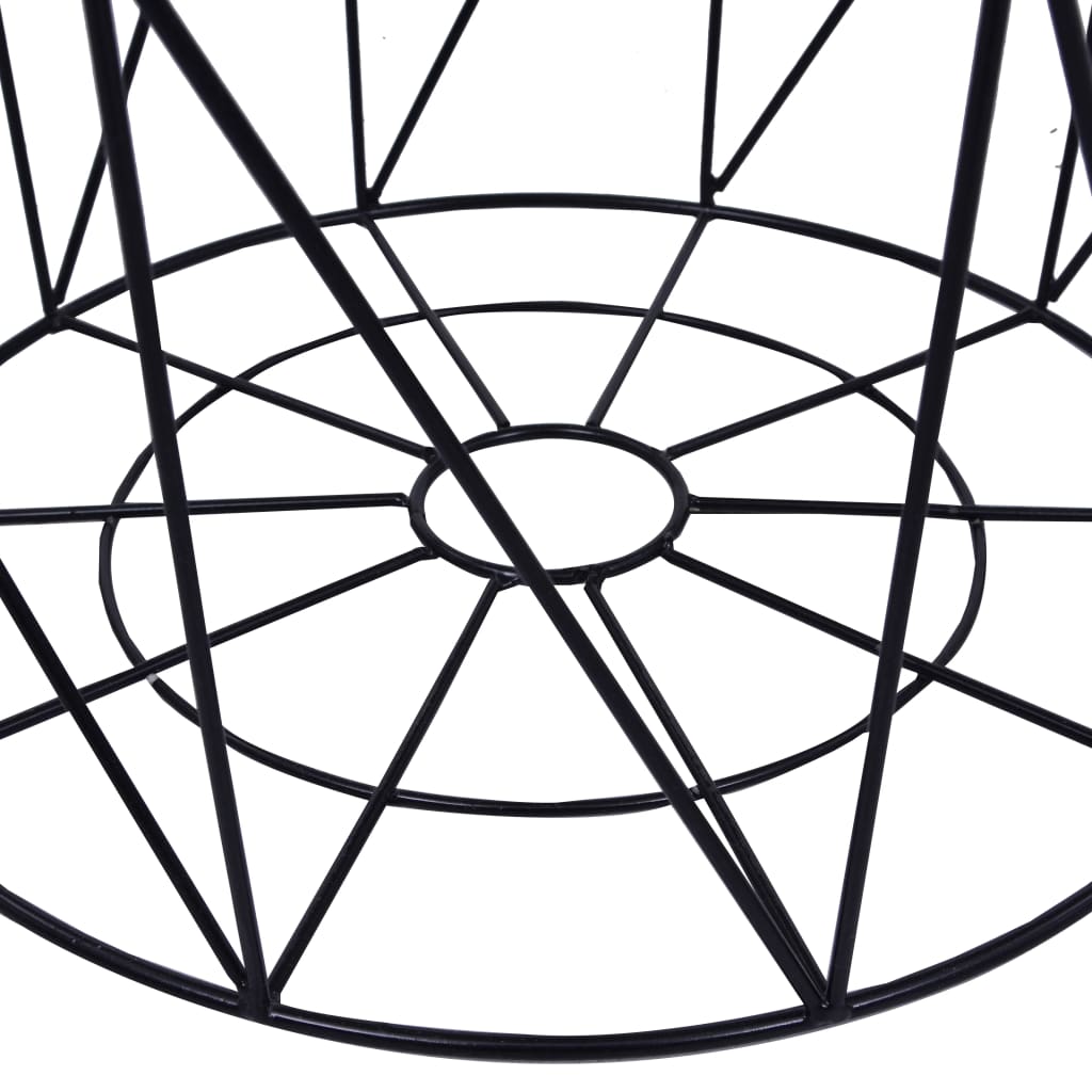 Salongbord Sofabord Svart 3 stk svart