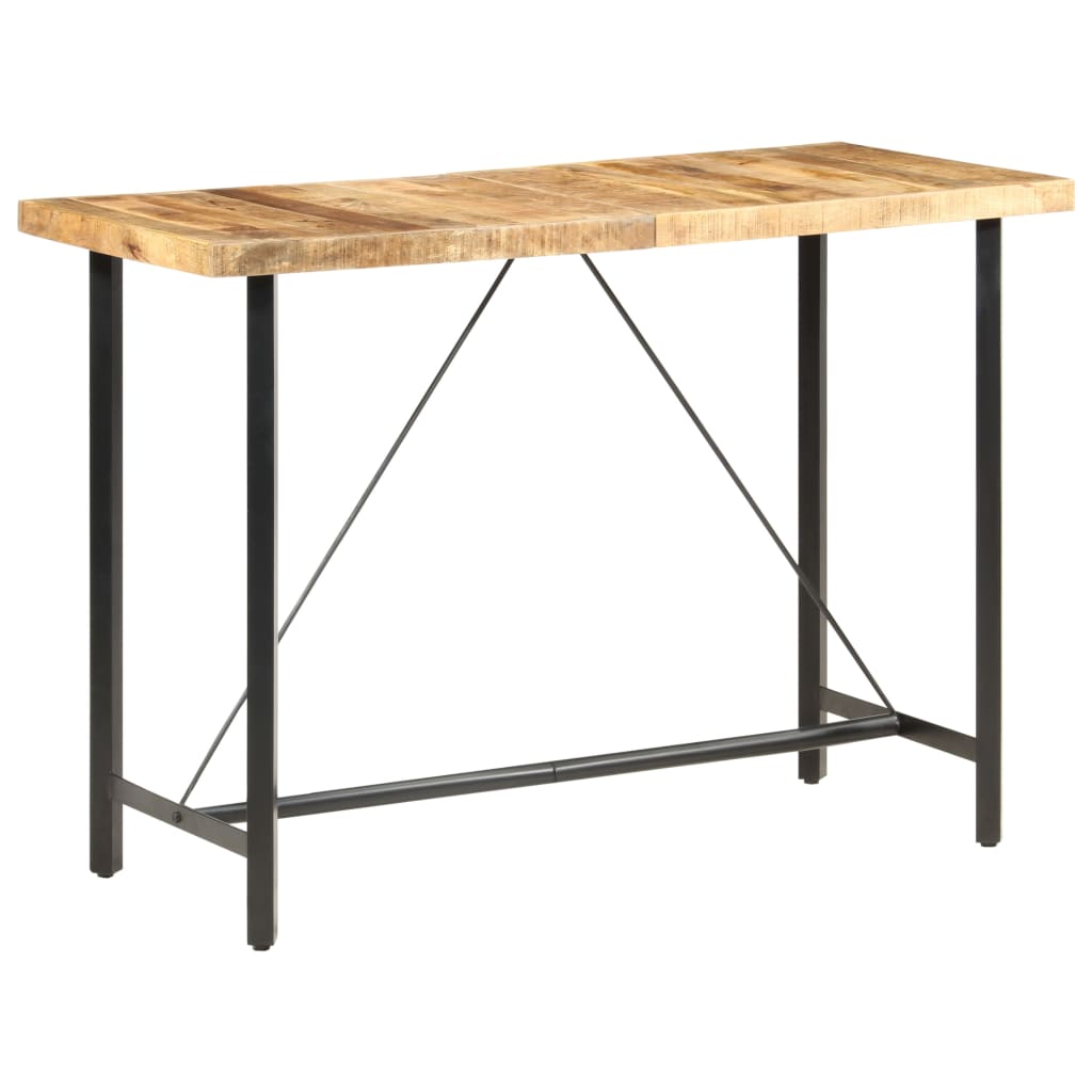 Barbord 150x70x107 cm grov heltre mango