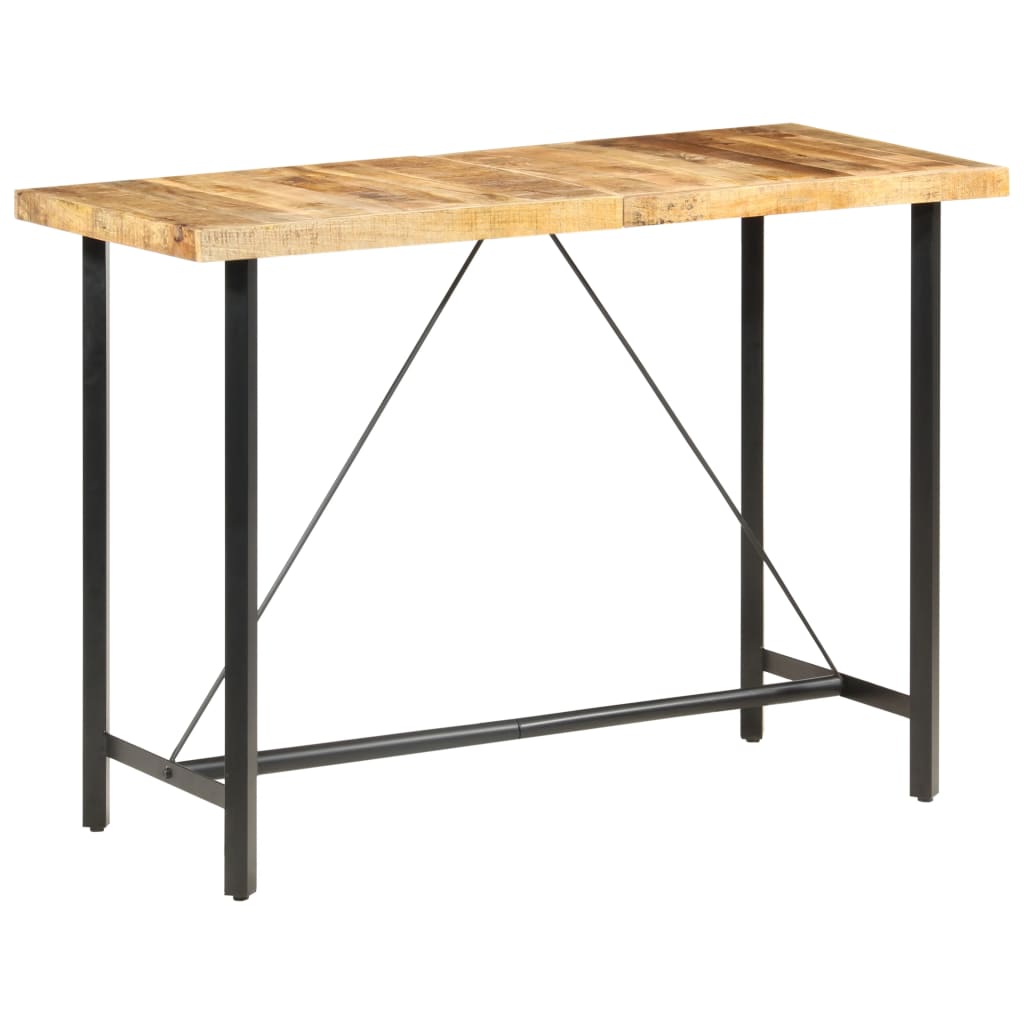 Barbord 150x70x107 cm grov heltre mango