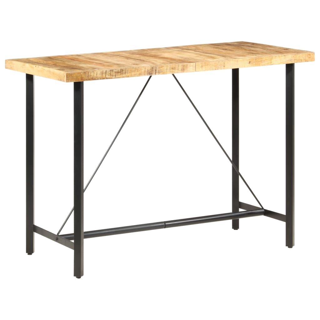 Barbord 150x70x107 cm grov heltre mango