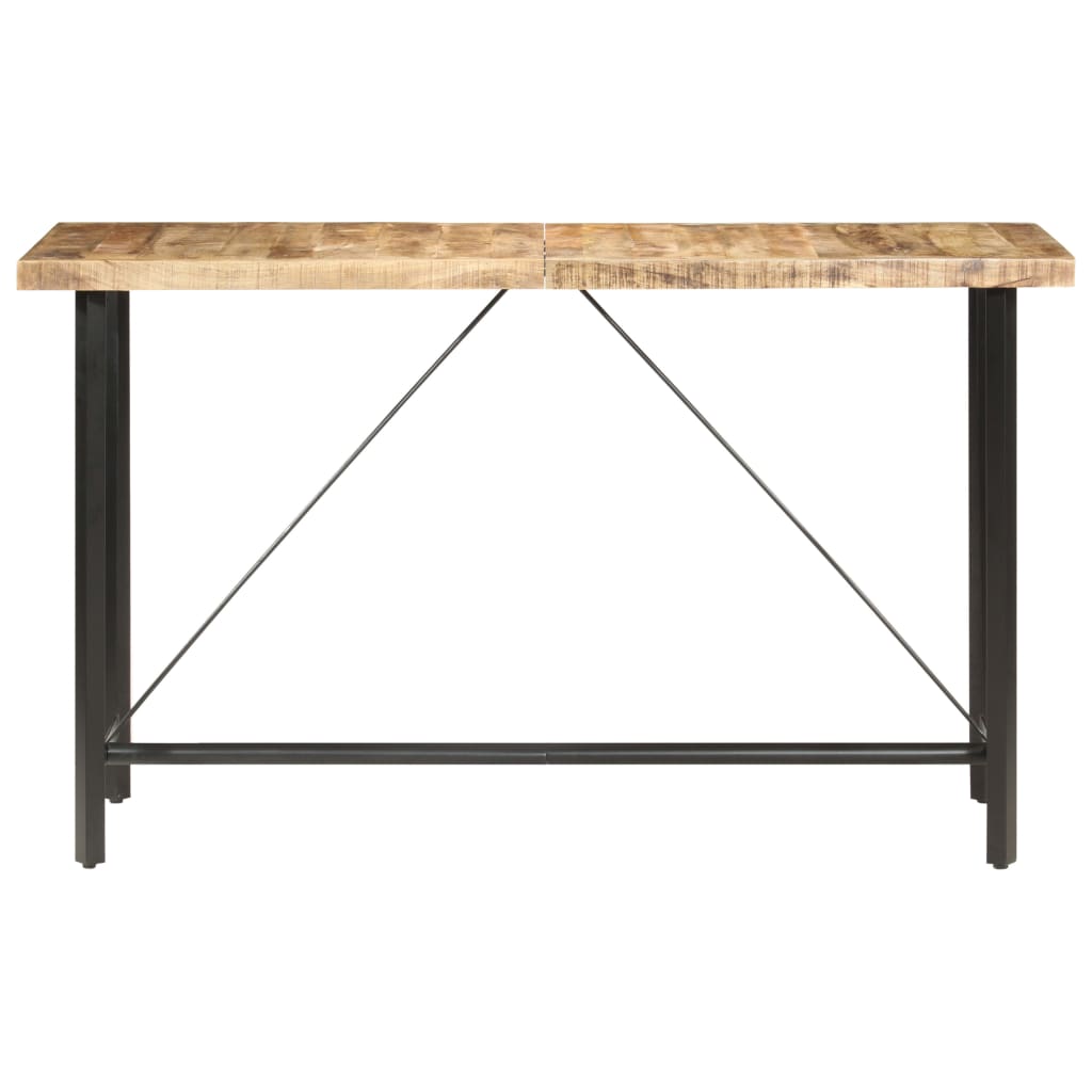 Barbord 180x70x107 cm grov heltre mango