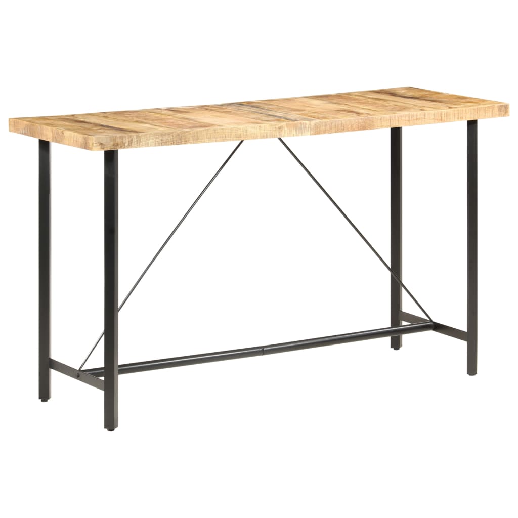 Barbord 180x70x107 cm grov heltre mango