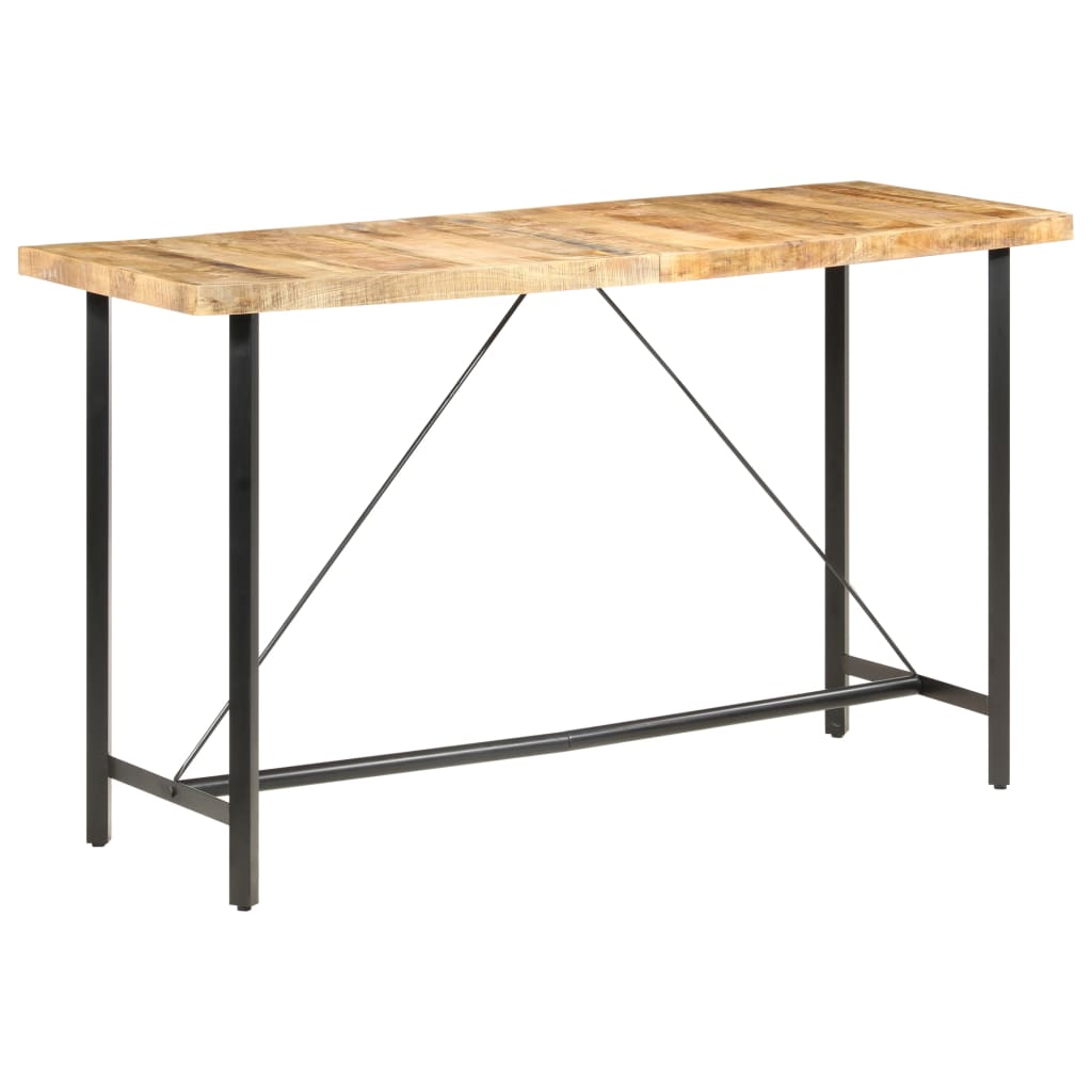 Barbord 180x70x107 cm grov heltre mango