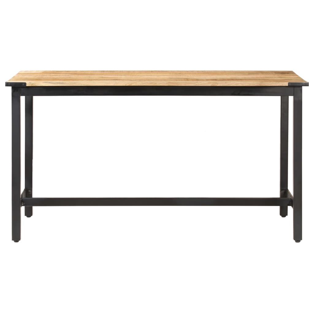 Spisebord Kjøkkenbord Tre 140x70x76 cm grov heltre mango
