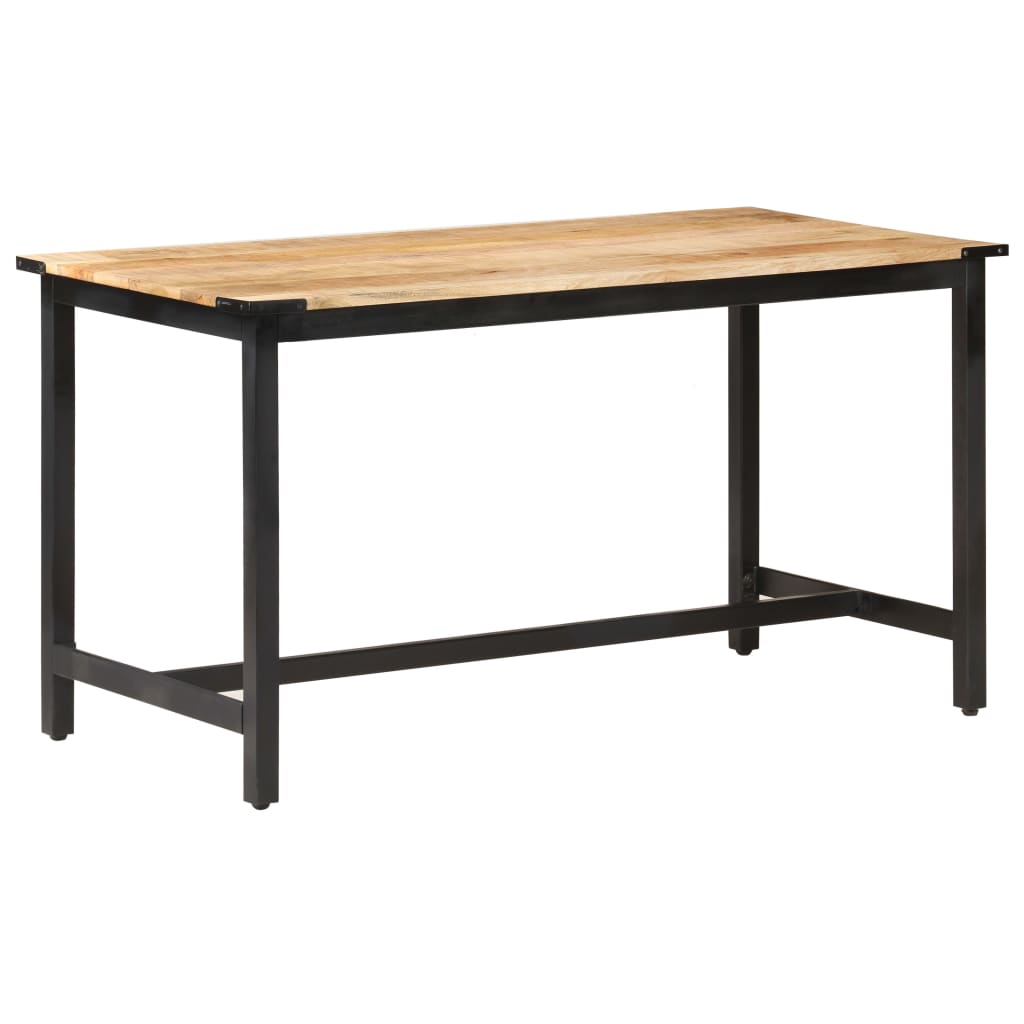 Spisebord Kjøkkenbord Tre 140x70x76 cm grov heltre mango