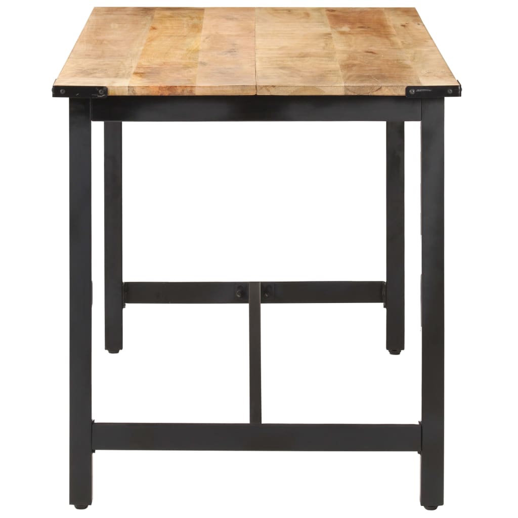 Spisebord Kjøkkenbord Tre 140x70x76 cm grov heltre mango