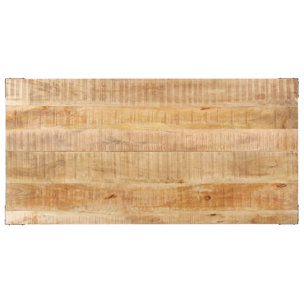 Spisebord Kjøkkenbord Tre 140x70x76 cm grov heltre mango