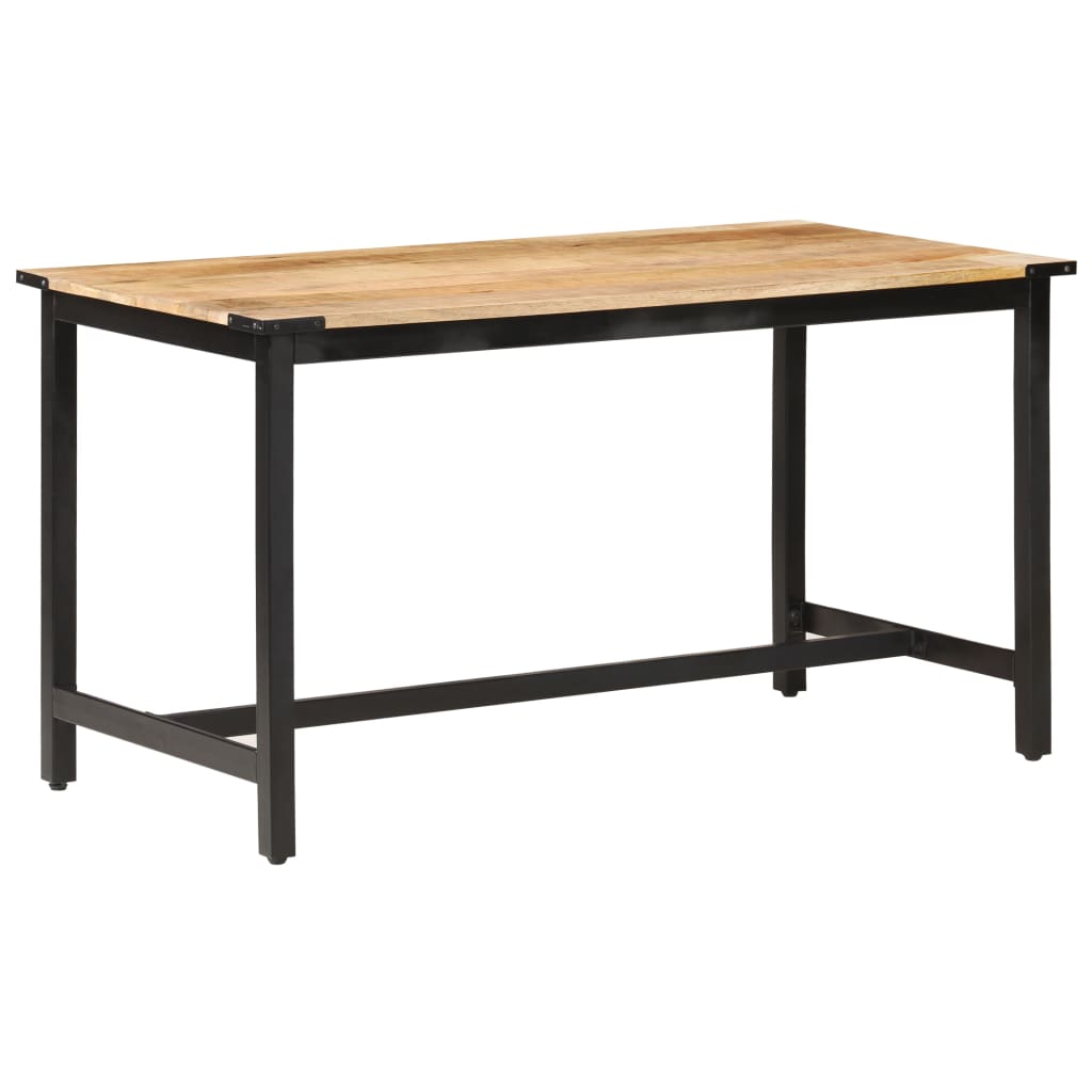 Spisebord Kjøkkenbord Tre 140x70x76 cm grov heltre mango