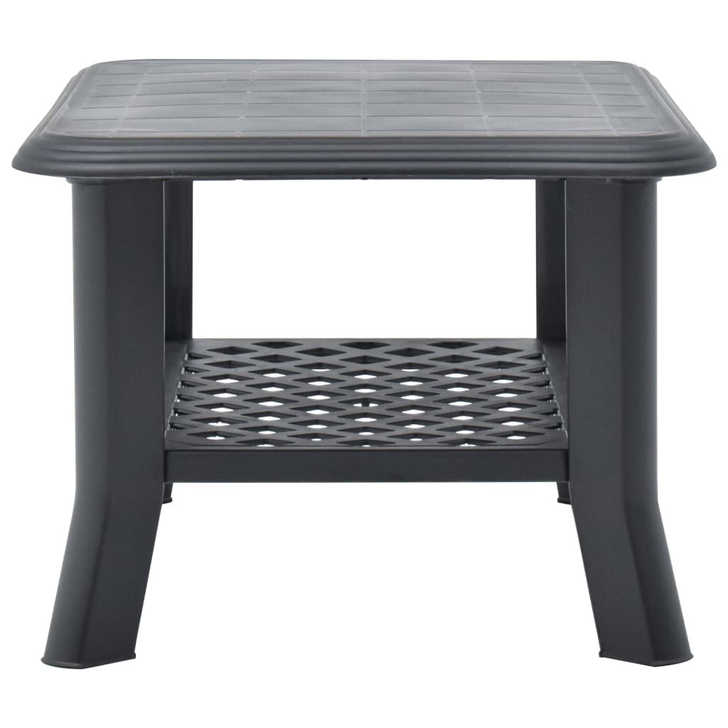 Salongbord Sofabord DIV. antrasitt 90x60x46 cm plast