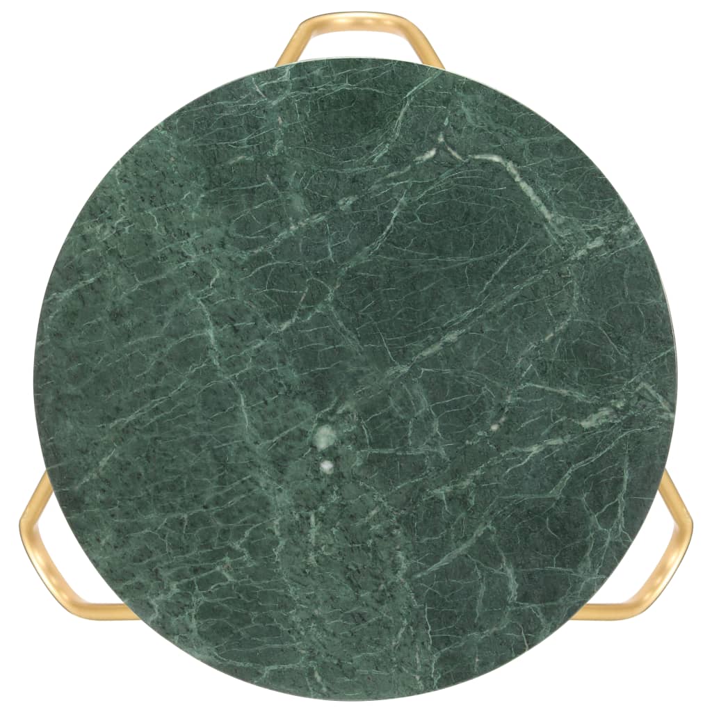 Salongbord Sofabord DIV. grønn 65x65x42 cm ekte stein med marmorstruktur