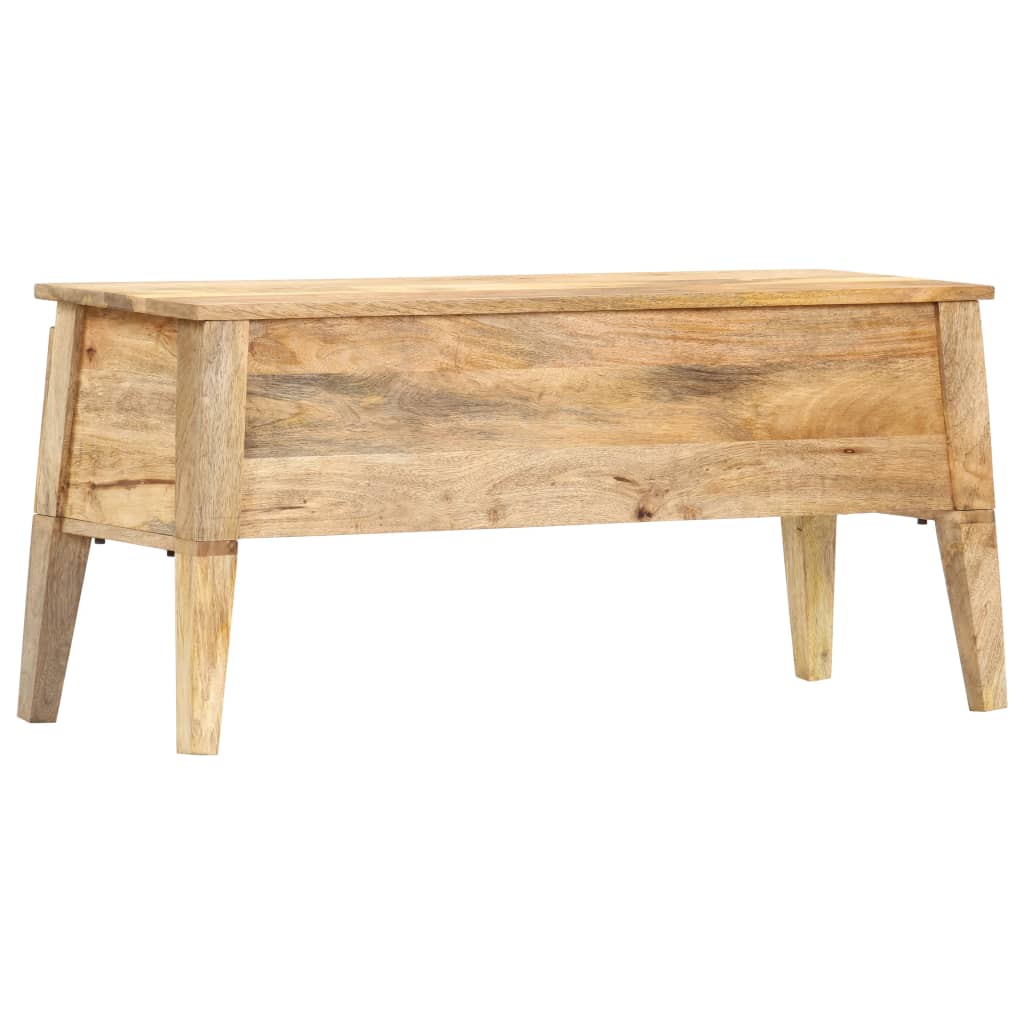 Oppbevaringskiste 99x35x48 cm heltre mango